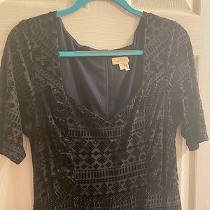 Dark navy blue women’s dress